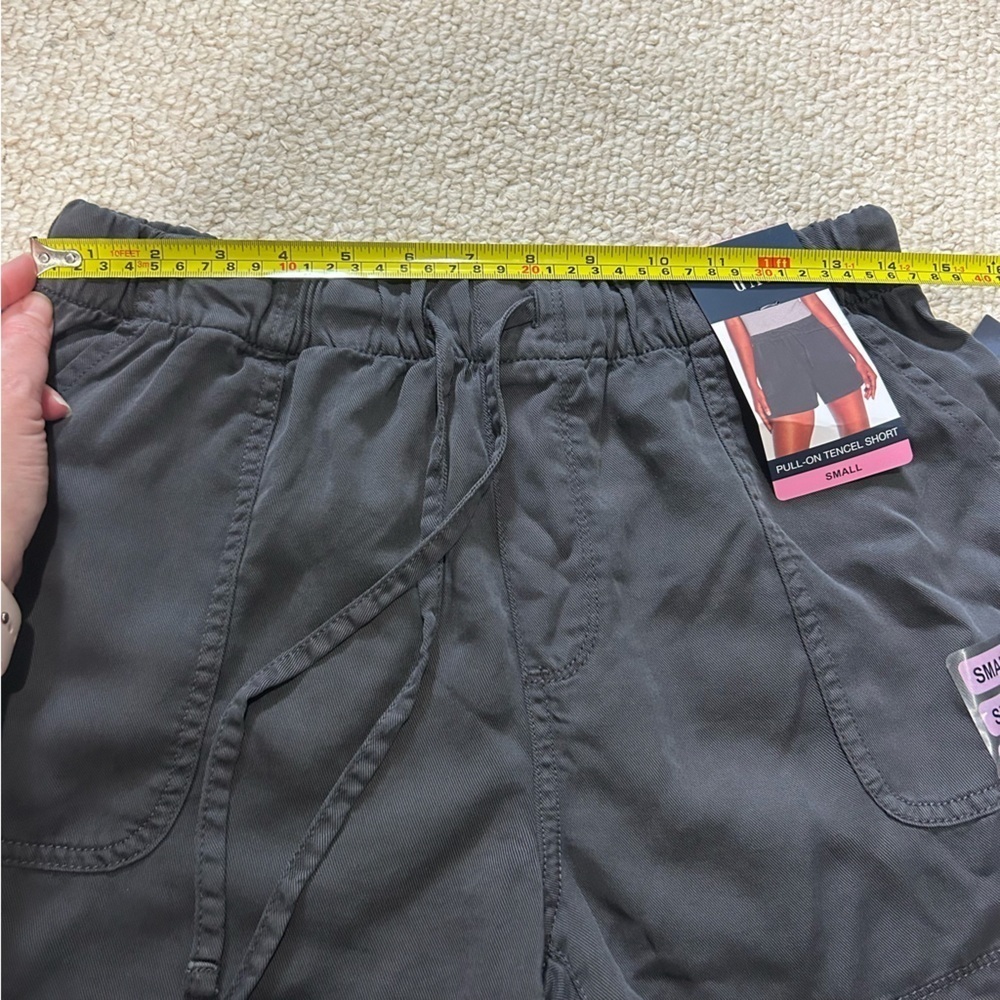 GAP Pull-On Tencel Shorts, Dark Gray, Women’s Size Small, NWT - Picture 12 of 13
